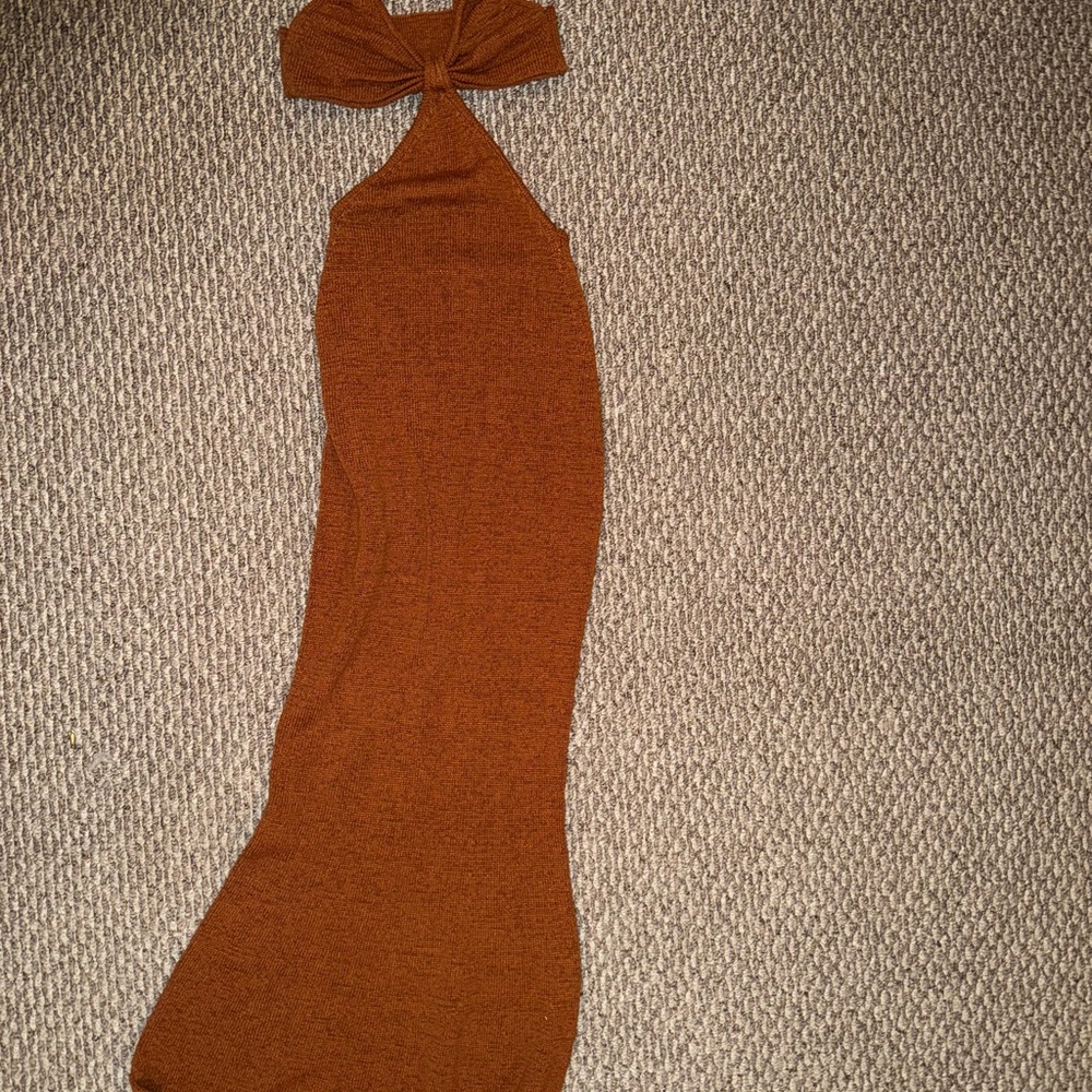 Cult Gaia Serita Dress in Amber Small